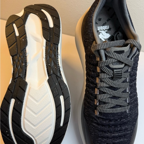 Rabbit Dream Chaser Men’s Black and Gray Athletic Sneakers - Picture 7 of 8